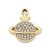 Alloy Rhinestone Pendants FIND-U026-09G-1