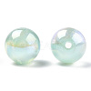 ABS Plastic Imitation Pearl Beads PACR-N013-01B-02-1