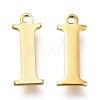 PVD Vacuum Plating  304 Stainless Steel Charms STAS-H112-I-G-2