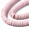 Handmade Polymer Clay Beads Strands X-CLAY-R089-8mm-145-2