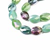Electroplate Glass Beads Strands EGLA-S194-17D-3