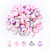 35Pcs 5 Styles Handmade Polymer Clay Beads CLAY-YW0002-11-1