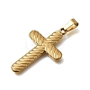 Easter 304 Stainless Steel Pendants STAS-G400-04G-01-2