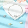 4Pcs 4 Style Brass Micro Pave Clear Cubic Zirconia Box Clasps KK-CJ0003-35-6