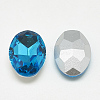 Pointed Back Glass Rhinestone Cabochons RGLA-T080-4x6mm-12-2