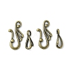 Tibetan Style Hook and Eye Clasps LS-MLF1157Y-NF-2