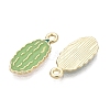 Alloy Enamel Pendants ENAM-Q003-13G-2