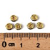Brass Grade A Rhinestone Spacer Beads RSB034NF-04G-2