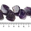 Natural Amethyst Beads Strands G-P528-K09-01-4