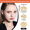 10Pcs Halloween Themed Brass Pendants KK-BBC0015-68B-2