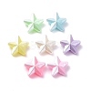 Opaque Acrylic Beads X-OACR-G014-13-1