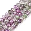 Transparent Glass Beads Strands GLAA-T023-10mm-A16-1
