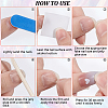 1 Bag ABS Plastic Full Cover Press On False Nails MRMJ-CP0001-55-5