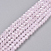 Electroplate Glass Beads Strands EGLA-A044-J1mm-A02-5