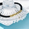 Polyester Cord Braided Bead Bracelets for Women BJEW-L698-01G-10-3