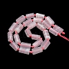 Natural Pink Calcite Beads Strands GG-CBA295D-03-3