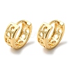 Brass Hollow Hoop Earrings EJEW-M236-01B-G-1