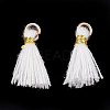 Polycotton(Polyester Cotton) Tassel Pendant Decorations FIND-S281-39-1