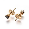 304 Stainless Steel Stud Earrings EJEW-I229-02G-A-4