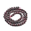 Natural Garnet Beads Strands G-C179-A25-01-3