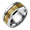 201 Stainless Steel Wide Band Finger Rings RJEW-T005-9-21A-1