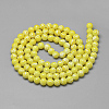 Drawbench Glass Beads Strands DGLA-S115-4mm-L06-2