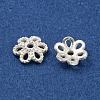 925 Sterling Silver Bead Caps STER-C007-04A-S-2