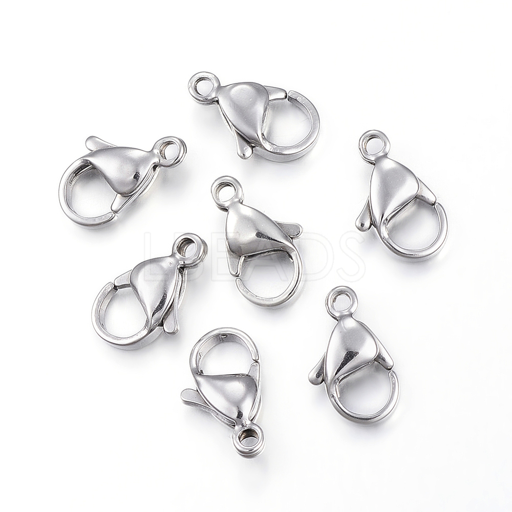 304 Stainless Steel Lobster Claw Clasps - Lbeads.com