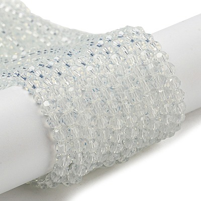 Imitation Jade Glass Beads Stands EGLA-A035-J4mm-D06-1