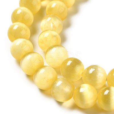 Natural Selenite Beads Strands G-P493-01F-1