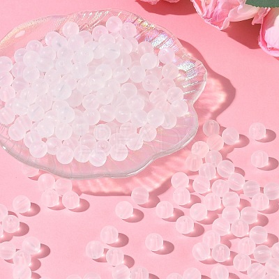 Transparent Acrylic Ball Beads FACR-R021-10mm-16-1