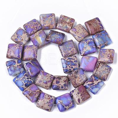 Natural Imperial Jasper Beads Strands G-S366-028-1
