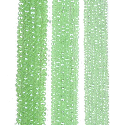 Electroplate Glass Beads Strands EGLA-A044-J6mm-A01-1