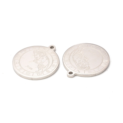 Non-Tarnish 304 Stainless Steel Pendants STAS-A074-03E-P-1