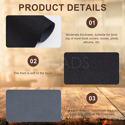 Linen Cloth Book Covers DIY-CP0011-41A-01-1