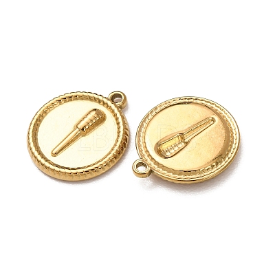 304 Stainless Steel Pendants STAS-K331-01D-G-1