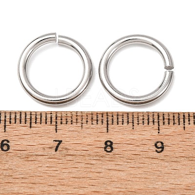 Tarnish Resistant 304 Stainless Steel Open Jump Rings STAS-R065-41-1