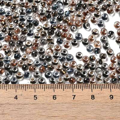 Transparent Glass Round Seed Beads X1-SEED-B001-05A-01-1