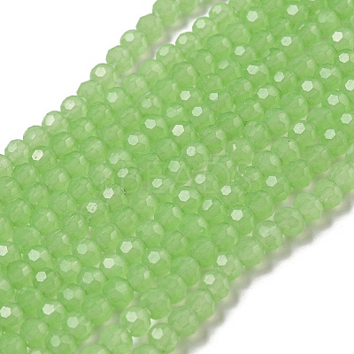 Imitation Jade Glass Beads Stands EGLA-A035-J3mm-D01-1