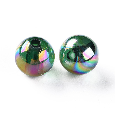 Transparent Acrylic Beads MACR-S370-B12mm-735-1