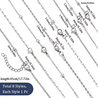 12Pcs Adjustable 304 Stainless Steel Wire Cuff Bangle Making MAK-SC0001-19-1