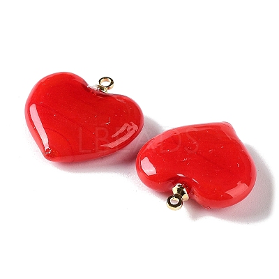 Handmade Lampwork Pendants X-LAMP-G160-01E-1