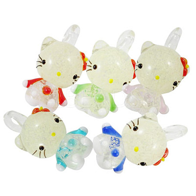 Handmade Lampwork Pendants X-DA002J-1
