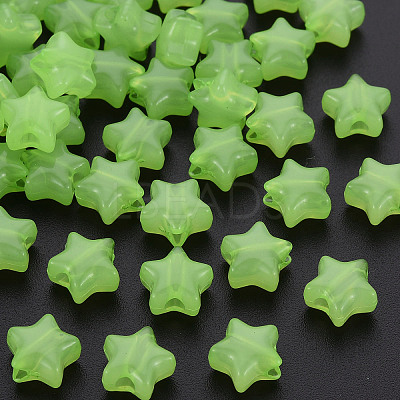 Imitation Jelly Acrylic Beads LS-MACR-S373-45-E06-1