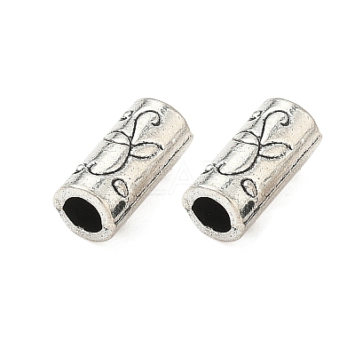 Tibetan Style Alloy Beads TIBEB-L008-09AS-1