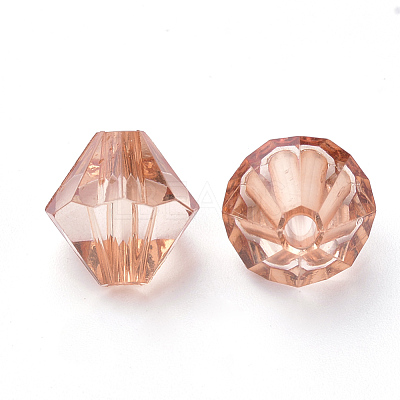 Transparent Acrylic Beads TACR-S146-8mm-22-1