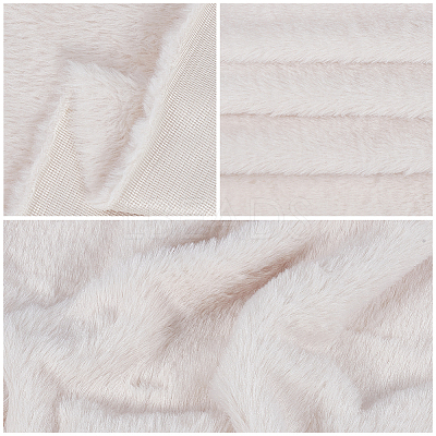 Super Soft Imitation Rabbit Plush Polyester Fabric DIY-CY0003-24B-1