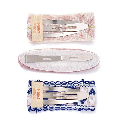 Cloth Snap Hair Clips Set PHAR-D010-01D-1