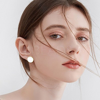 30Pcs 3 Colors Brass DIY Leverback Earring Settings KK-FS0002-10-1