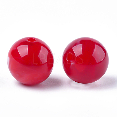 Acrylic Beads OACR-T008-11A-03-1